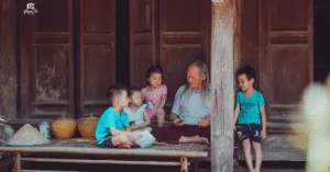 Tuổi thơ bình dị nơi nông thôn Việt Nam