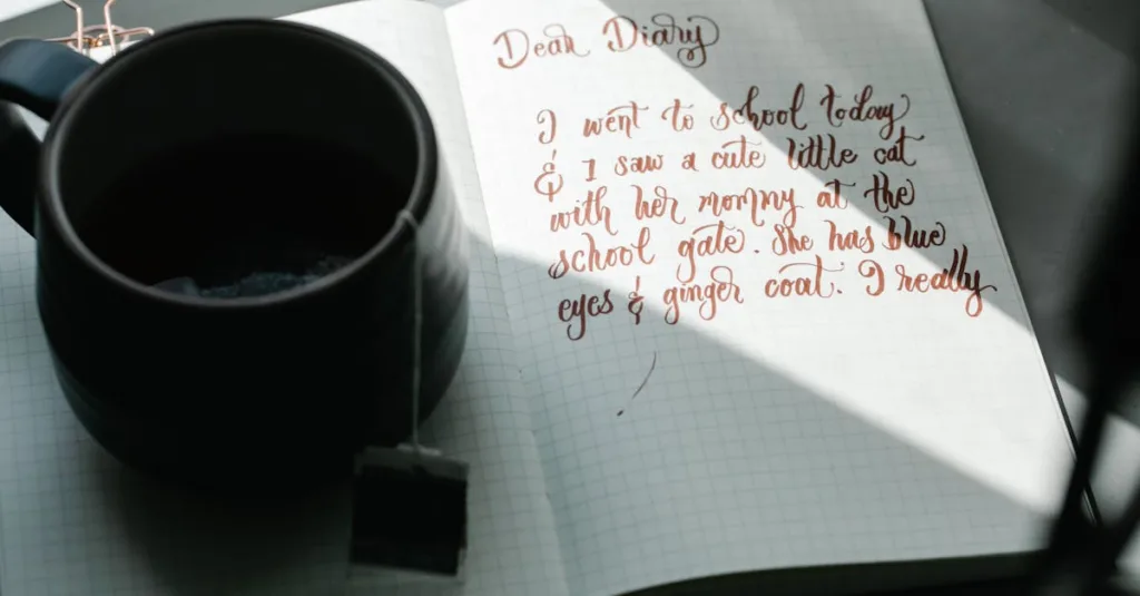 Nhật ký cảm xúc: Ghi lại, đọc lại, hiểu bản thân